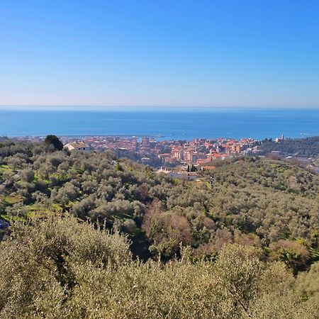Villa La Vivagna - Casa vista mare tra gli ulivi Leivi Esterno foto