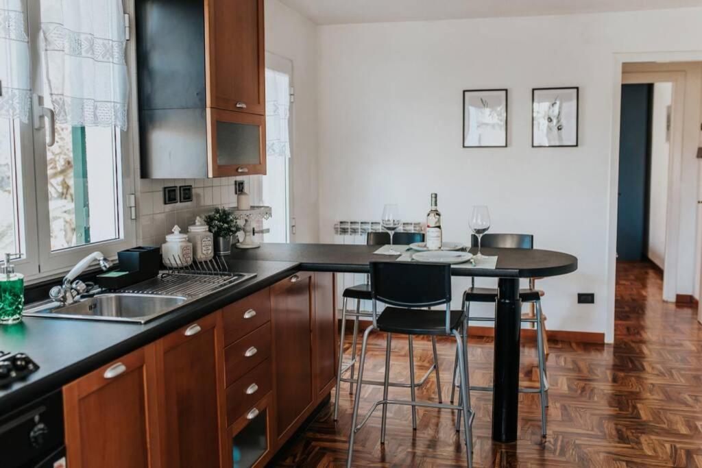 Villa La Vivagna - Casa vista mare tra gli ulivi Leivi Esterno foto