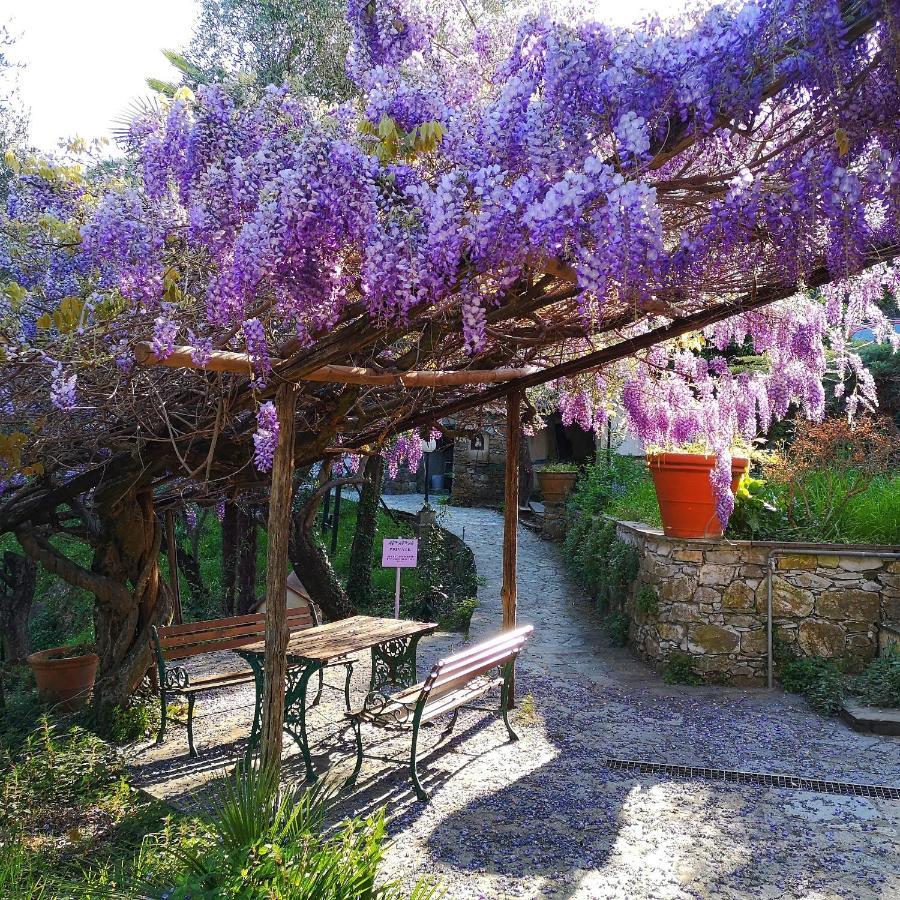 Villa La Vivagna - Casa vista mare tra gli ulivi Leivi Esterno foto