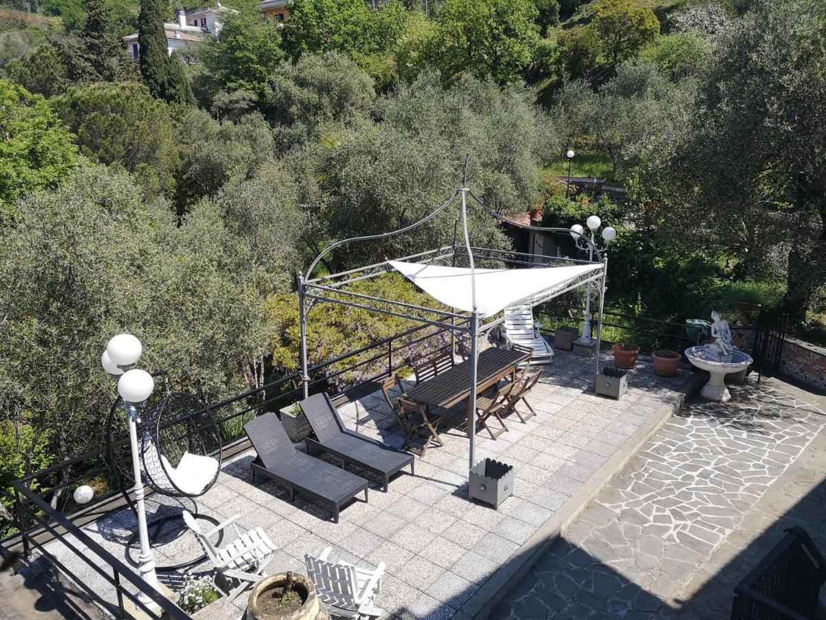 Villa La Vivagna - Casa vista mare tra gli ulivi Leivi Esterno foto